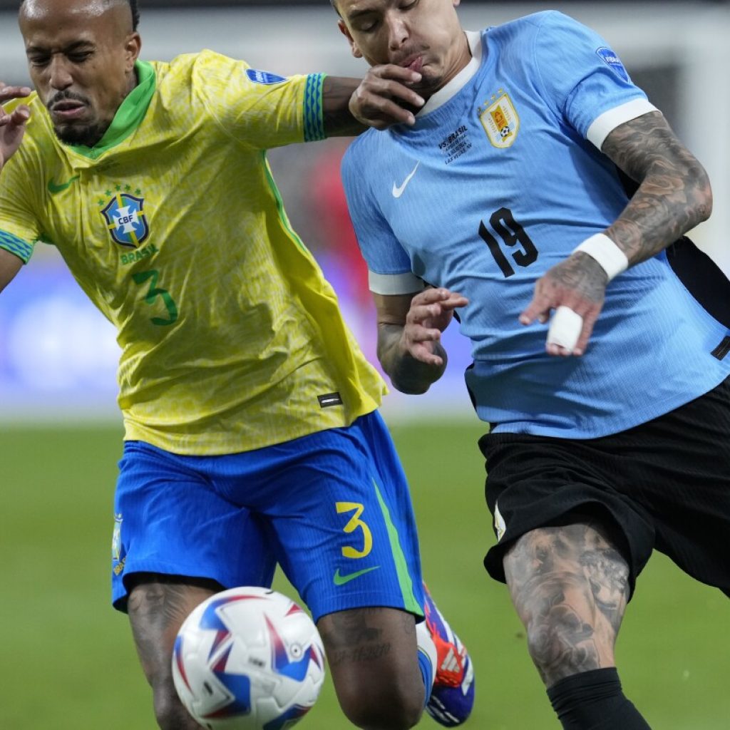 Uruguay beats Brazil 4-2 on penalties after scoreless draw, advances to Copa America semifinals