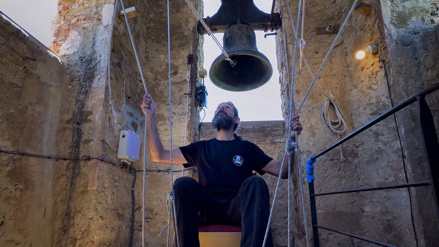 Church bells speak again in Spain thanks to effort to recover the lost ‘language’ of ringing by hand