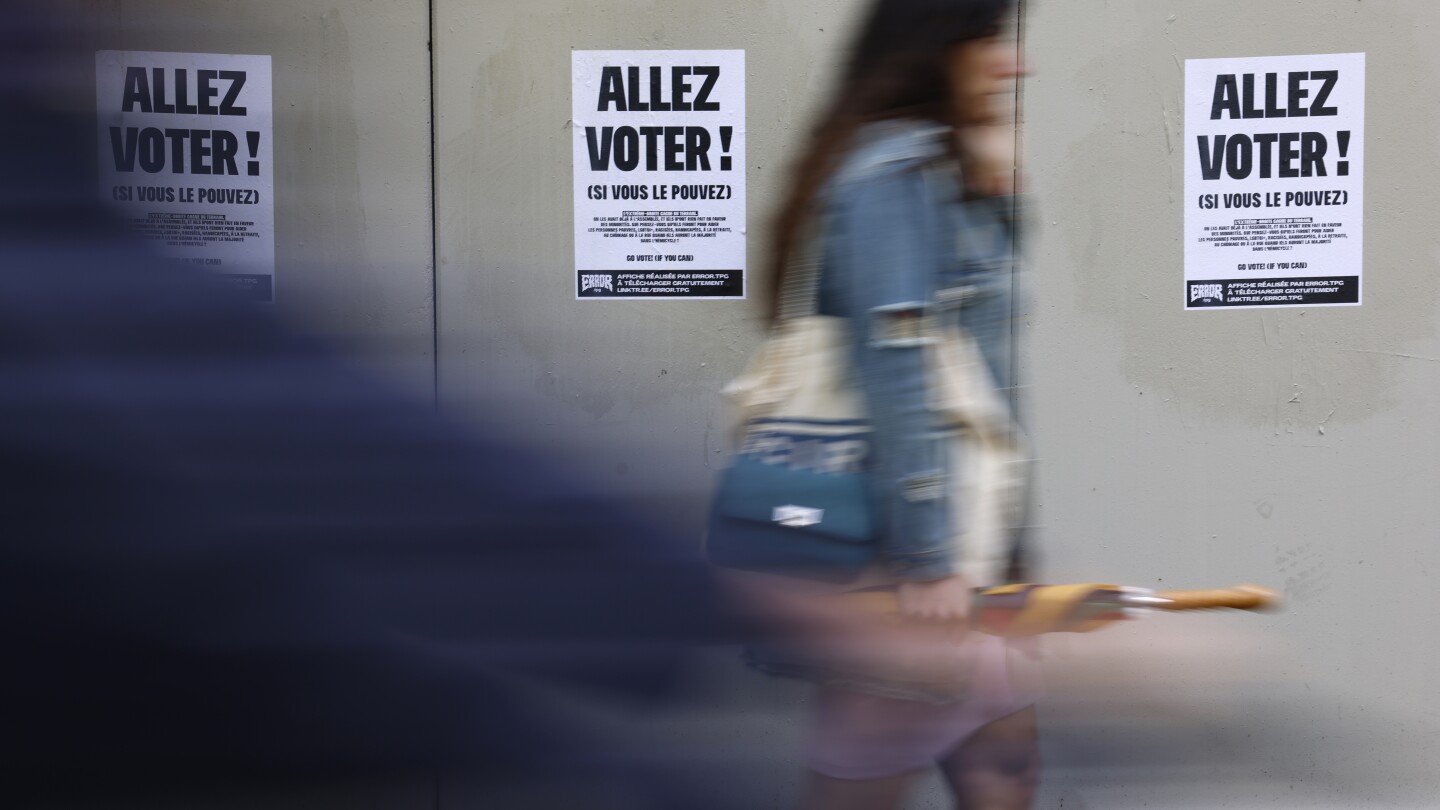 France election 2024 live updates: Voting begins in second round of snap polls | AP News