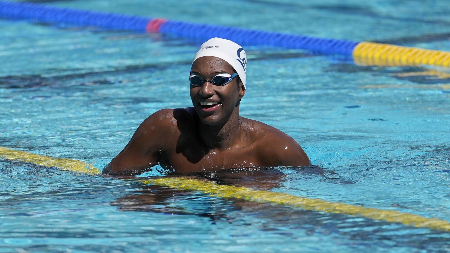 Sudanese Olympic backstroker Ziyad Saleem of Cal looks to leave his mark on Paris Games