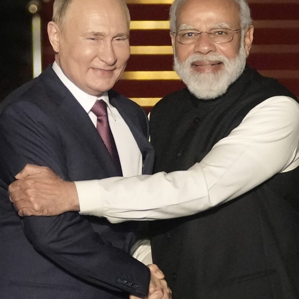 Indian Prime Minister Modi makes first visit to ally Russia since the start of its war on Ukraine