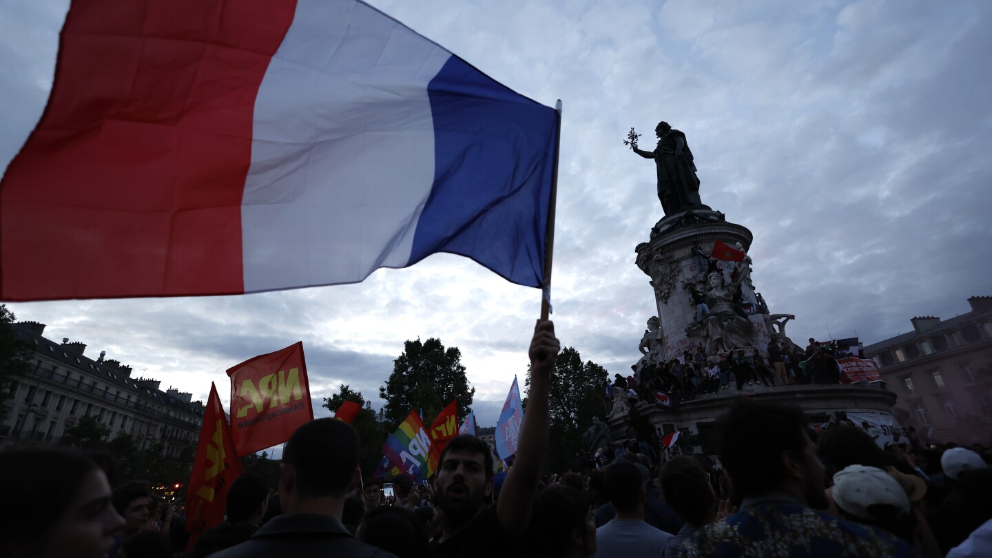 French vote splits among left, center and far-right. With no majority, political paralysis threatens