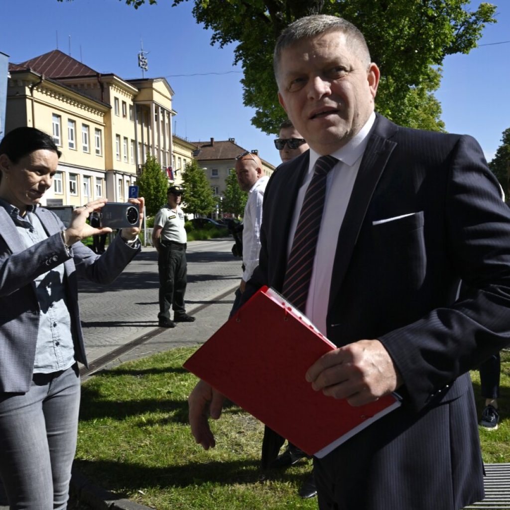 Slovakian Prime Minister Robert Fico takes first trip outside capital after assassination attempt