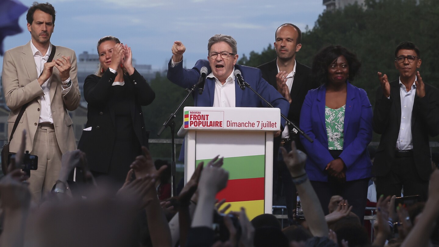 AP PHOTOS: France celebrates after coalition of leftist parties thwarts far-right’s push for power