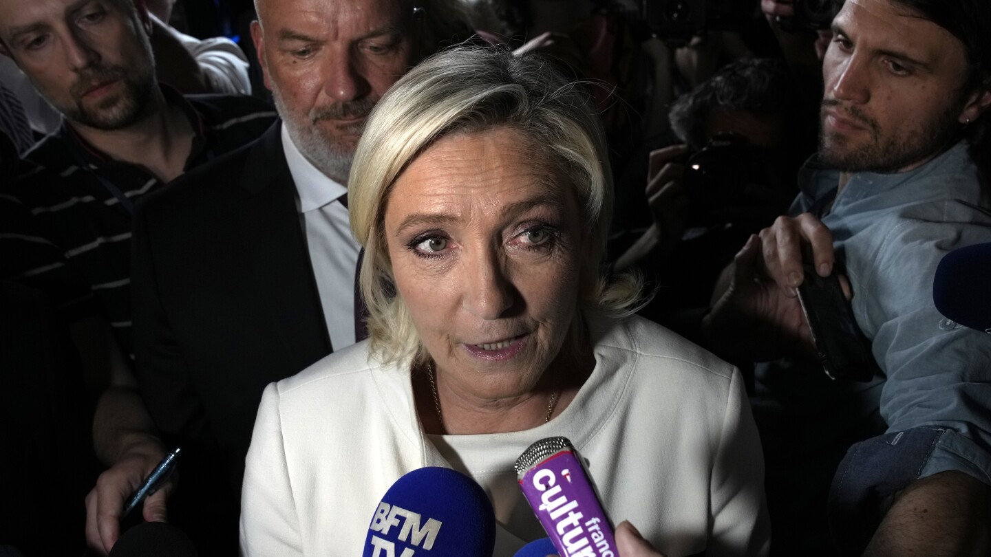 French far-right leader Marine Le Pen is investigated over alleged illicit financing in 2022 vote