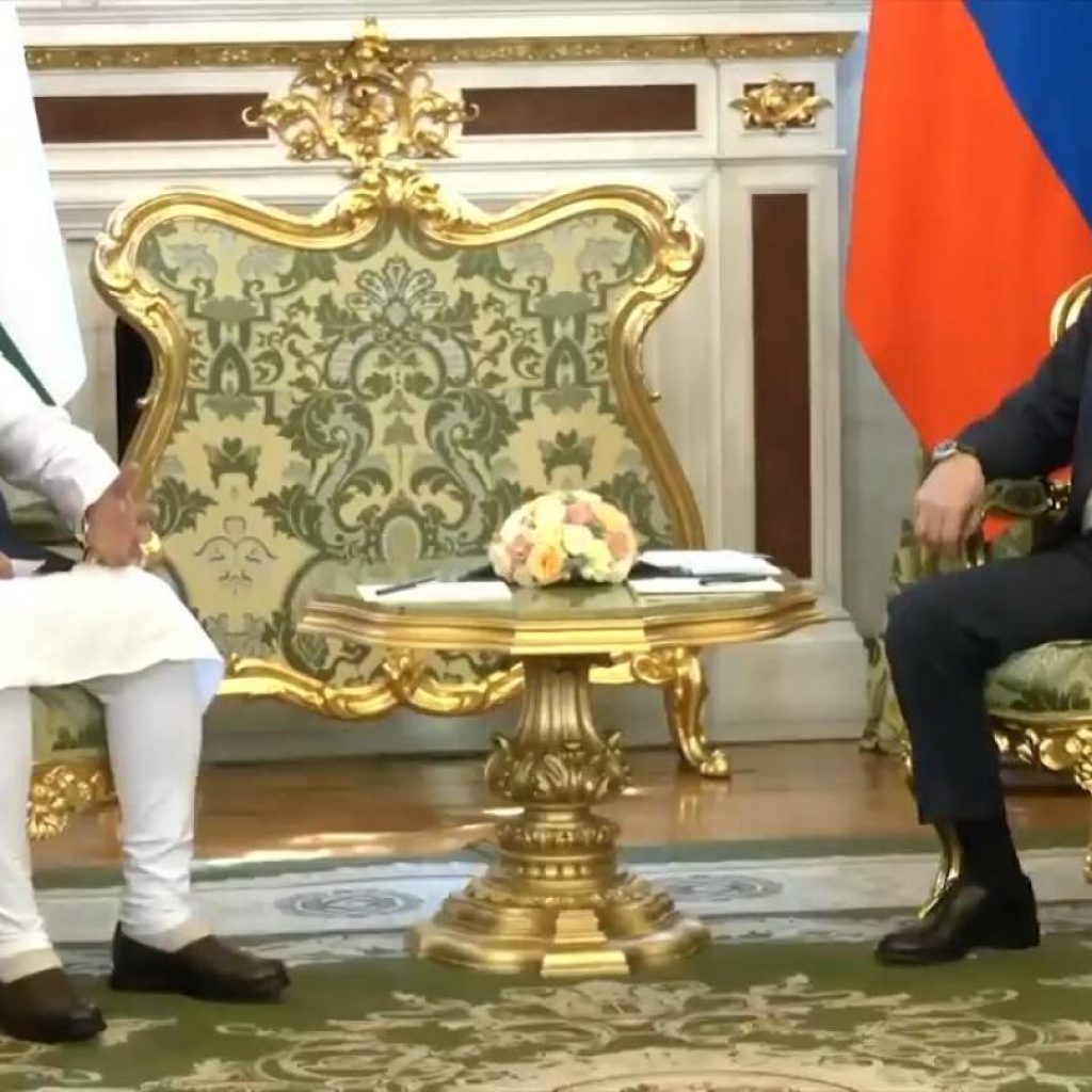 “When we see innocent children dying, then the heart pains”, Modi tells Putin during meeting | AP News