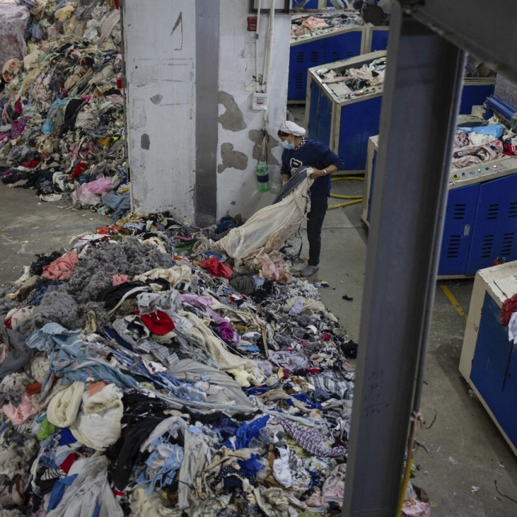 China’s landfills brim with textile waste as fast fashion reigns and recycling takes a back seat