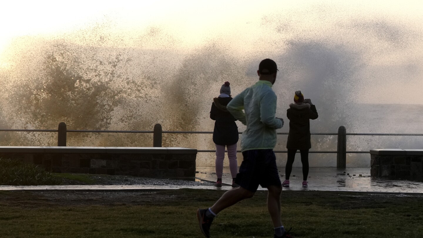 South Africa’s Cape Town is hit by more storms, with 4,500 people displaced by floods and damage