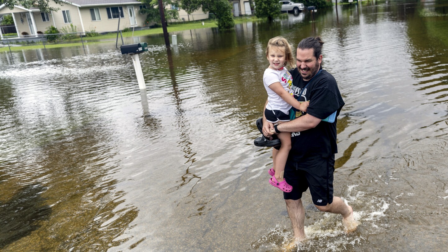 Hurricane Beryl’s remnants flood Vermont a year after the state was hit by catastrophic rainfall