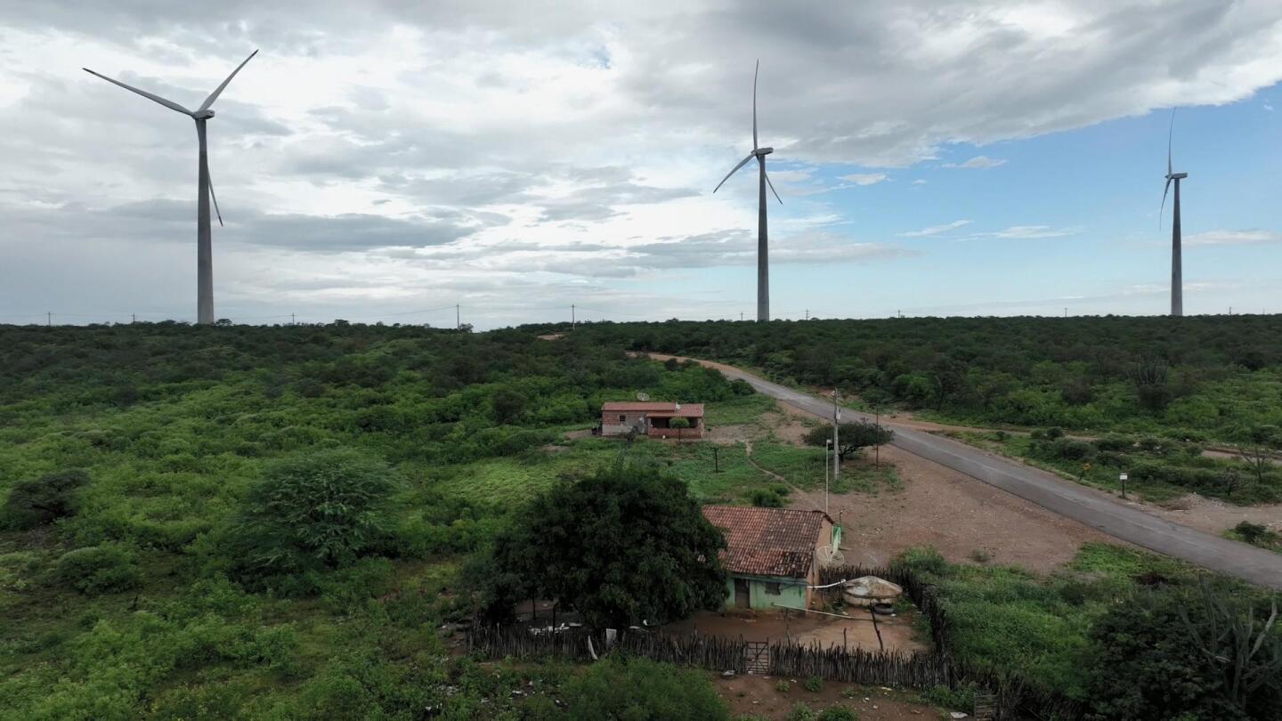 Wind power expansion meets grassroots resistance in Brazil’s Northeast | AP News