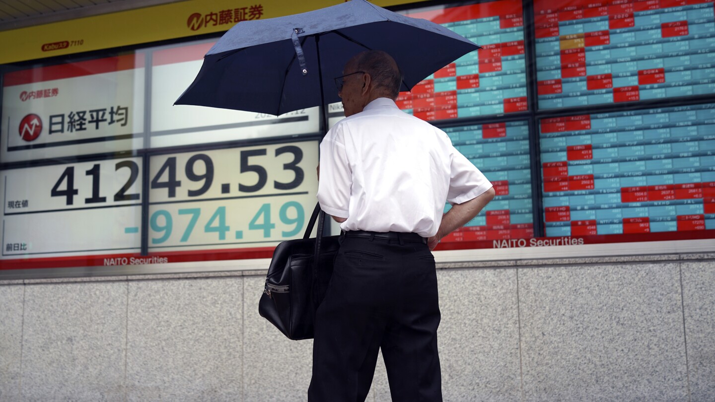 Stock market today: Asian stocks mixed with volatile yen after Wall Street rises on inflation report