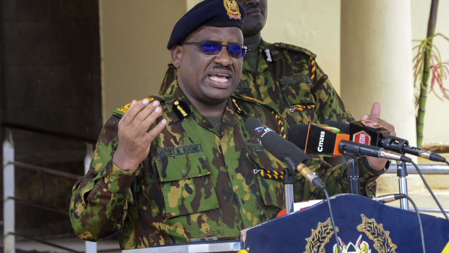 Kenya police boss resigns in latest fallout from deadly protests