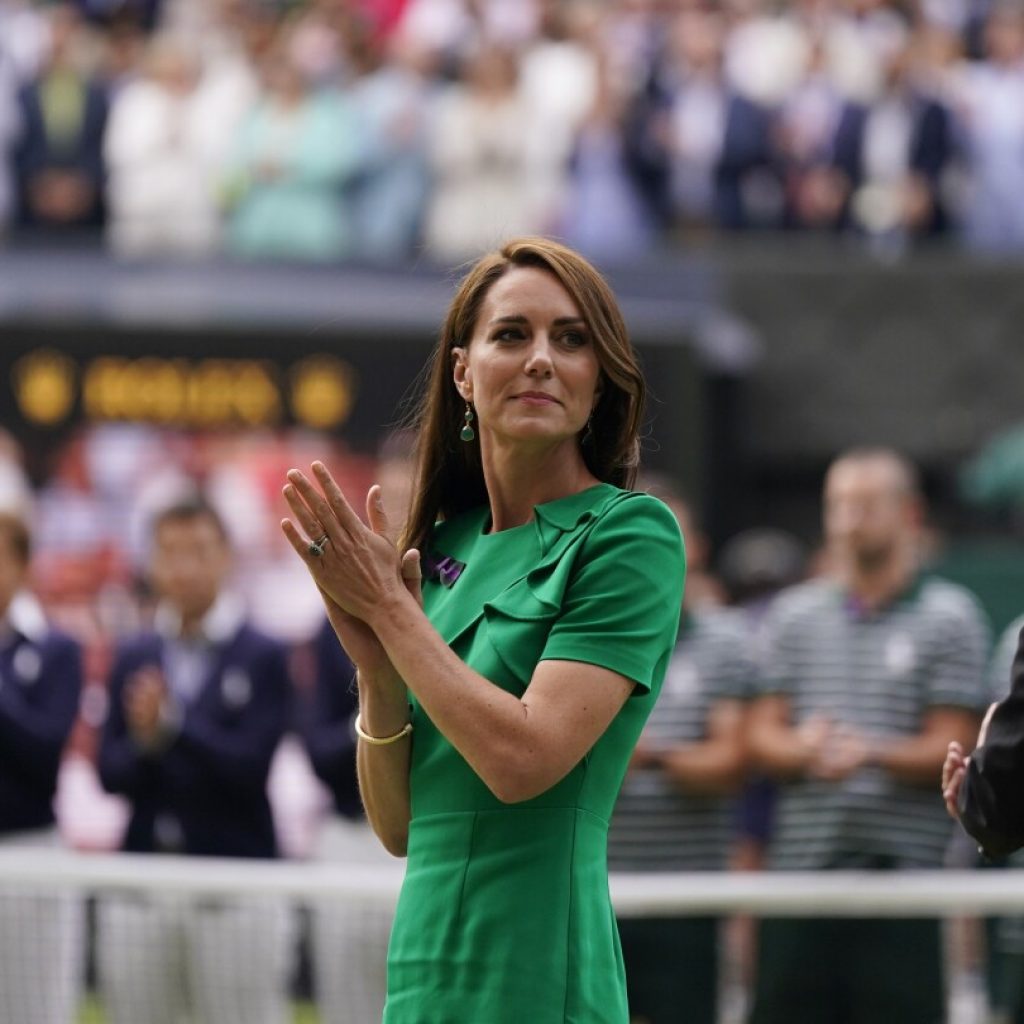 Princess of Wales set to attend Wimbledon men’s final on Sunday in rare public appearance