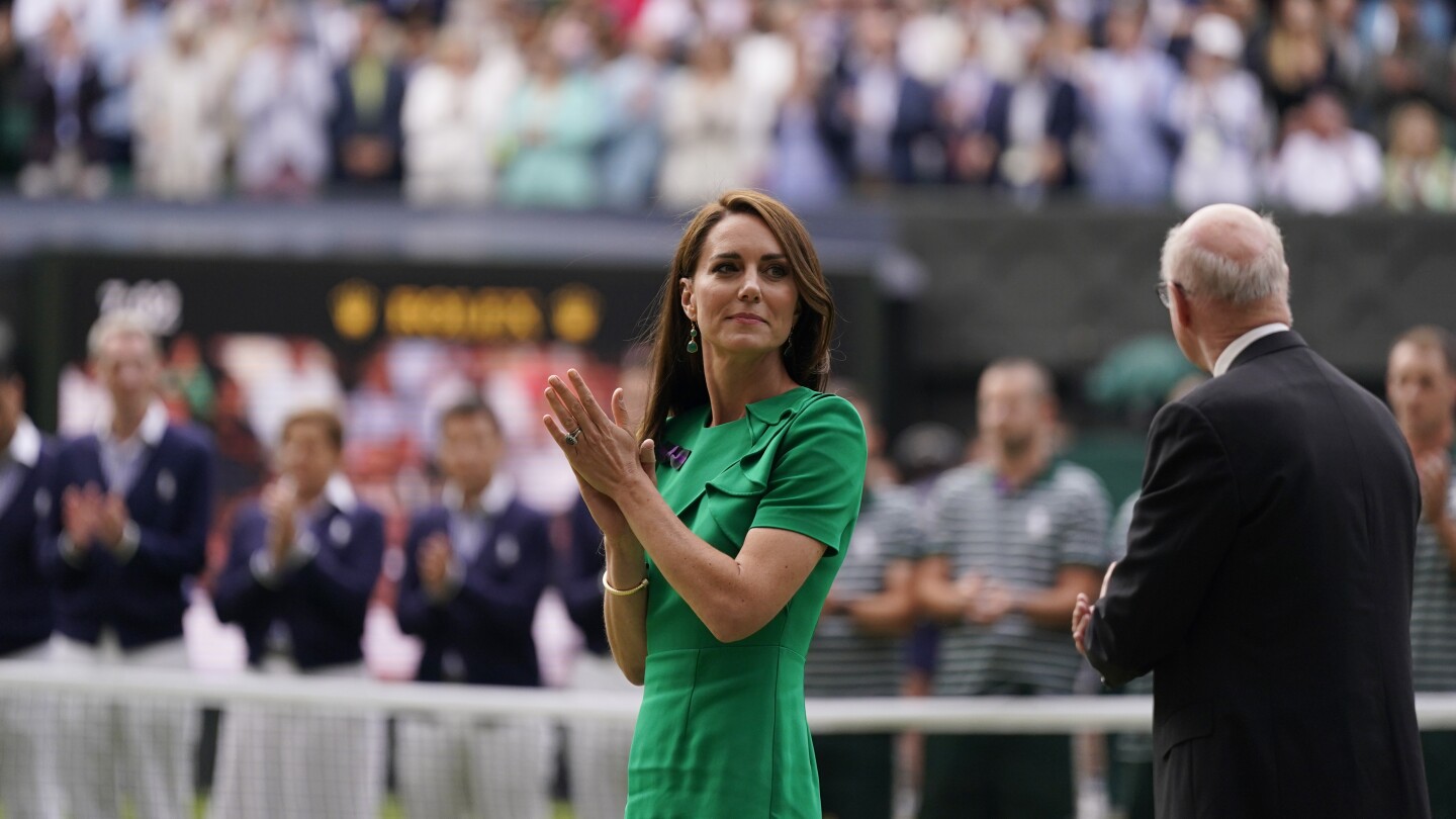 Princess of Wales set to attend Wimbledon men’s final on Sunday in rare public appearance