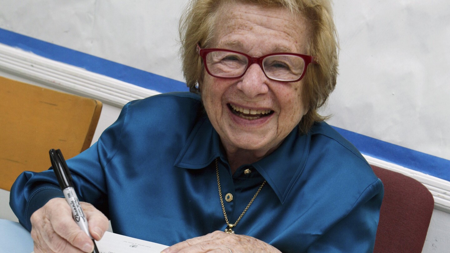 Dr. Ruth Westheimer, America’s diminutive and pioneering sex therapist, dies at 96