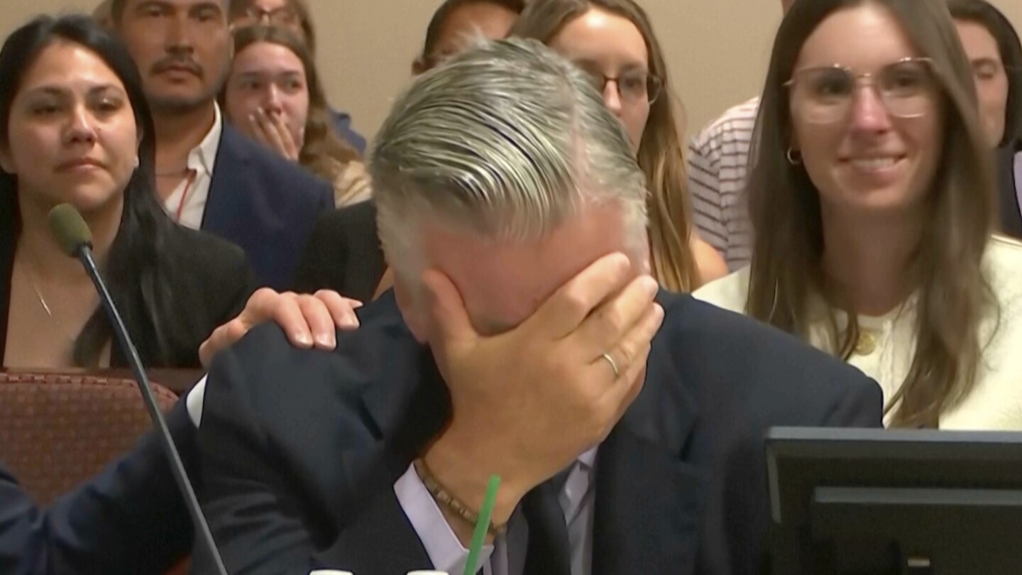 Alec Baldwin thanks supporters in first public comments after early end to trial