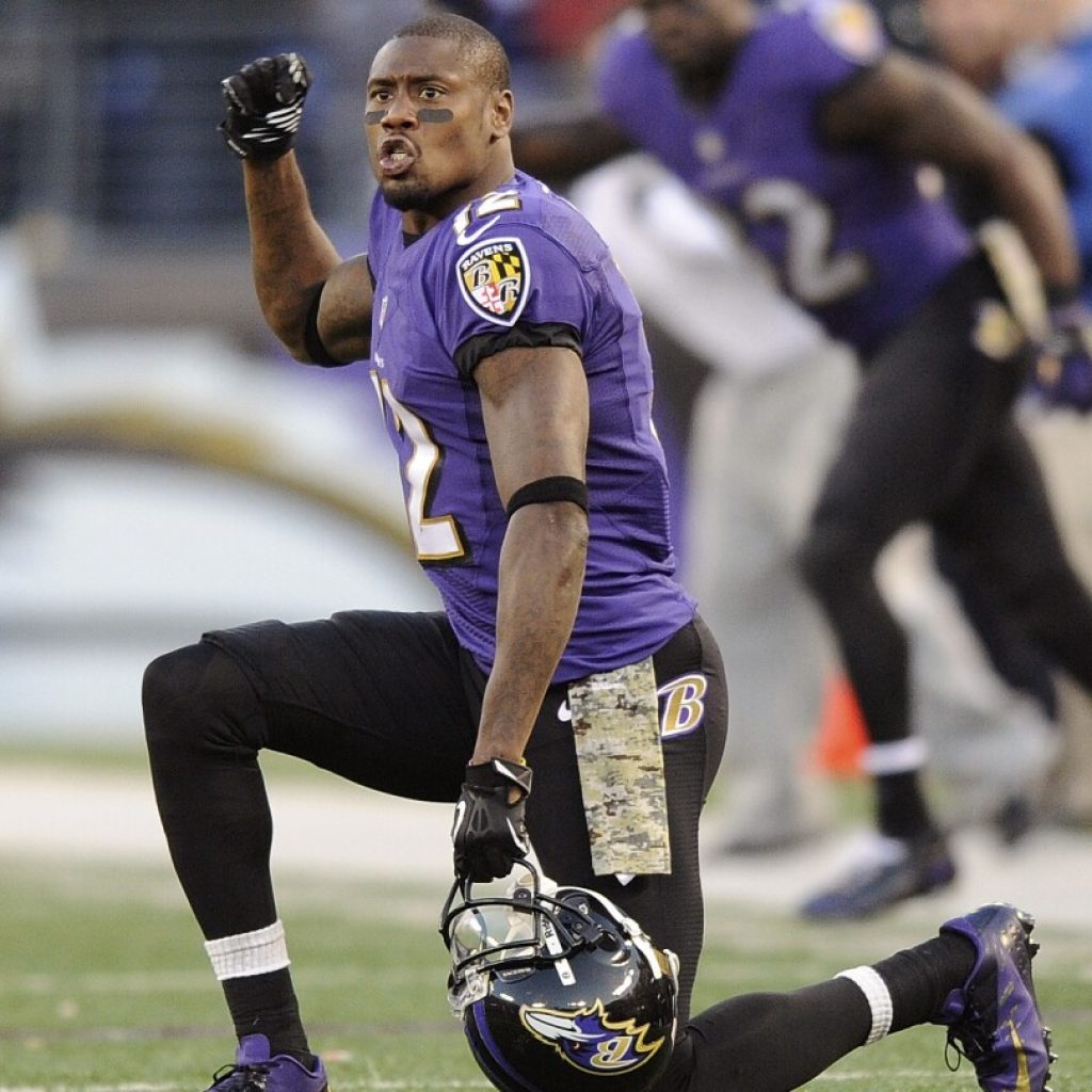 Jacoby Jones, a star of Baltimore’s most recent Super Bowl title run, has died at age 40