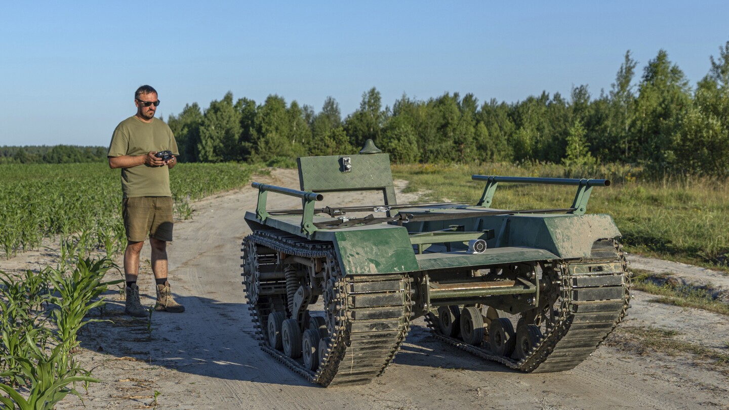 From basement to battlefield: Ukrainian startups create low-cost robots to fight Russia