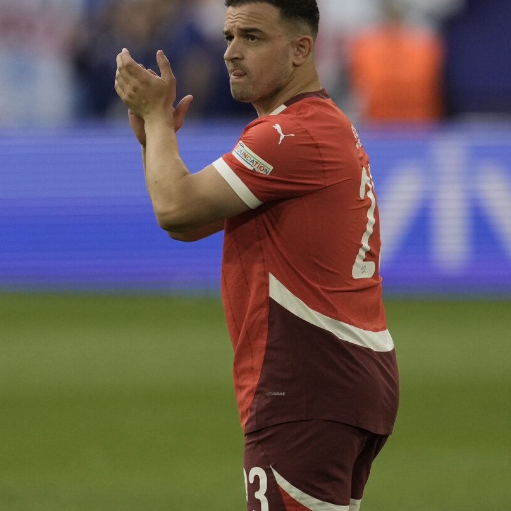 Swiss playmaker Xherdan Shaqiri ends international career after standout goal at Euro 2024