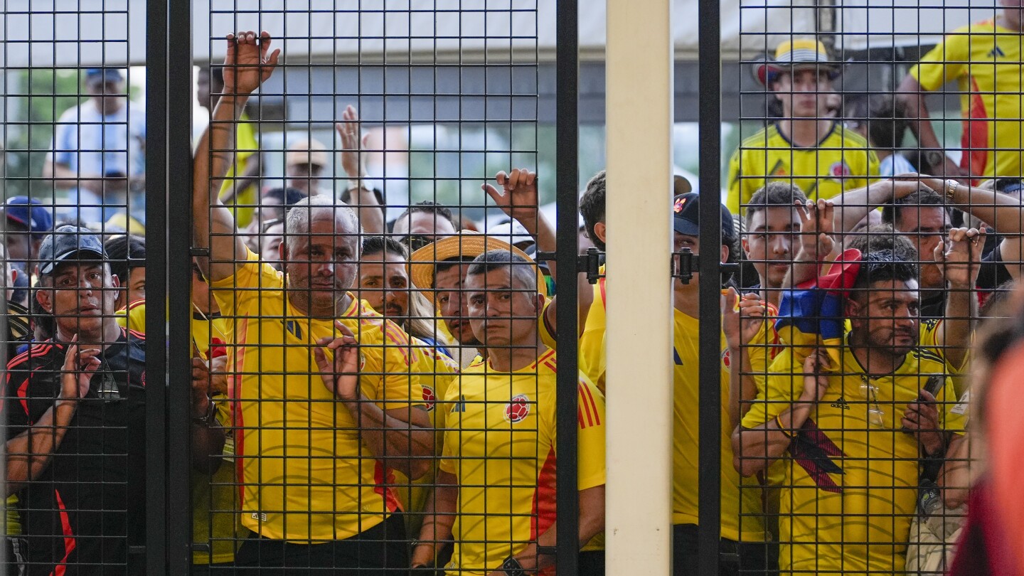 Police made 27 arrests in chaos at Copa America final, including Colombian soccer official’s son