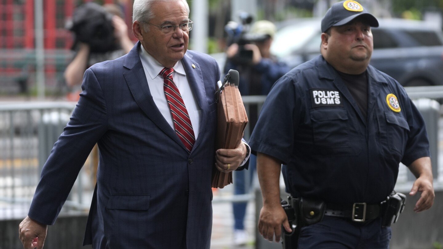 Jury finishes 2nd day of deliberations without a verdict at Sen. Bob Menendez’s bribery trial