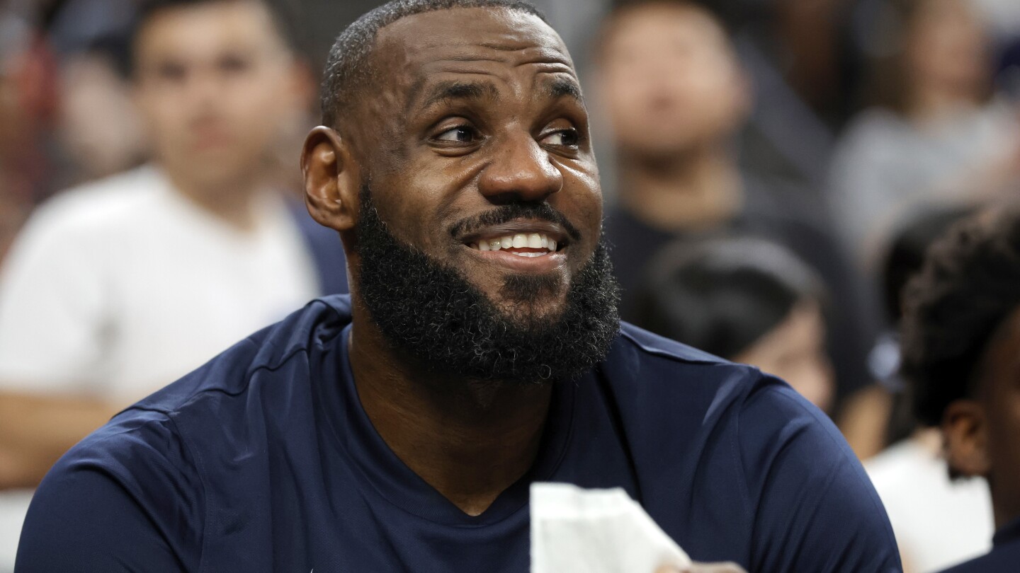 LeBron James at 39 still is the center of attention for USA Basketball. That won’t change in Paris