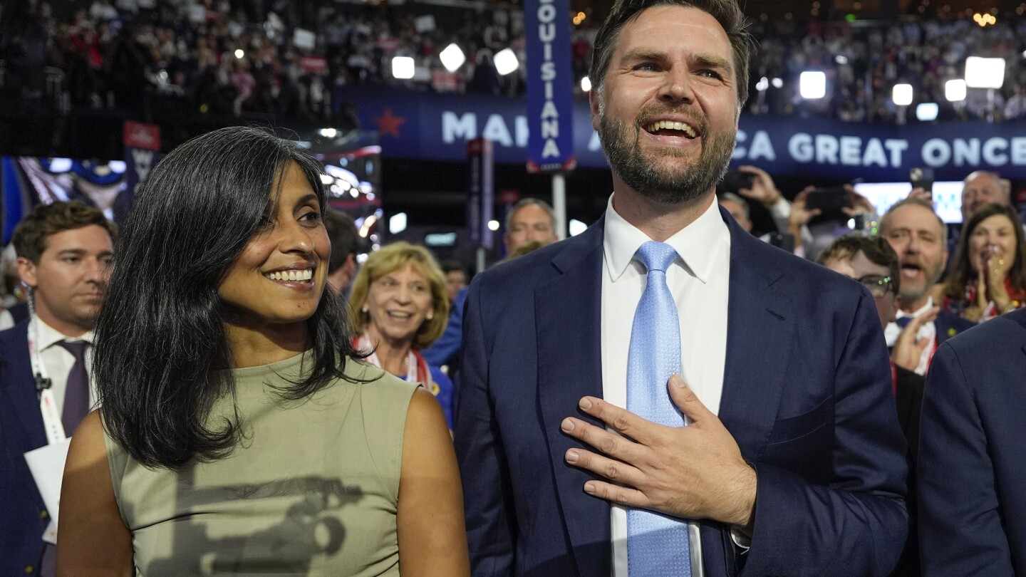 Who is Usha Vance? Yale law graduate and wife of vice presidential nominee J.D. Vance