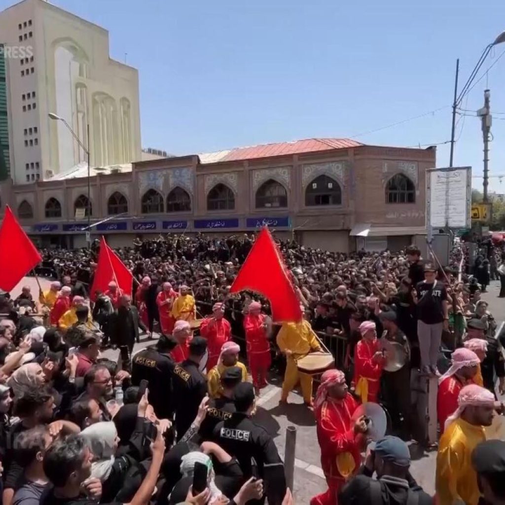 Shiite Muslims in Iran commemorate 7th century martyrdom of Prophet Muhammad’s grandson | AP News