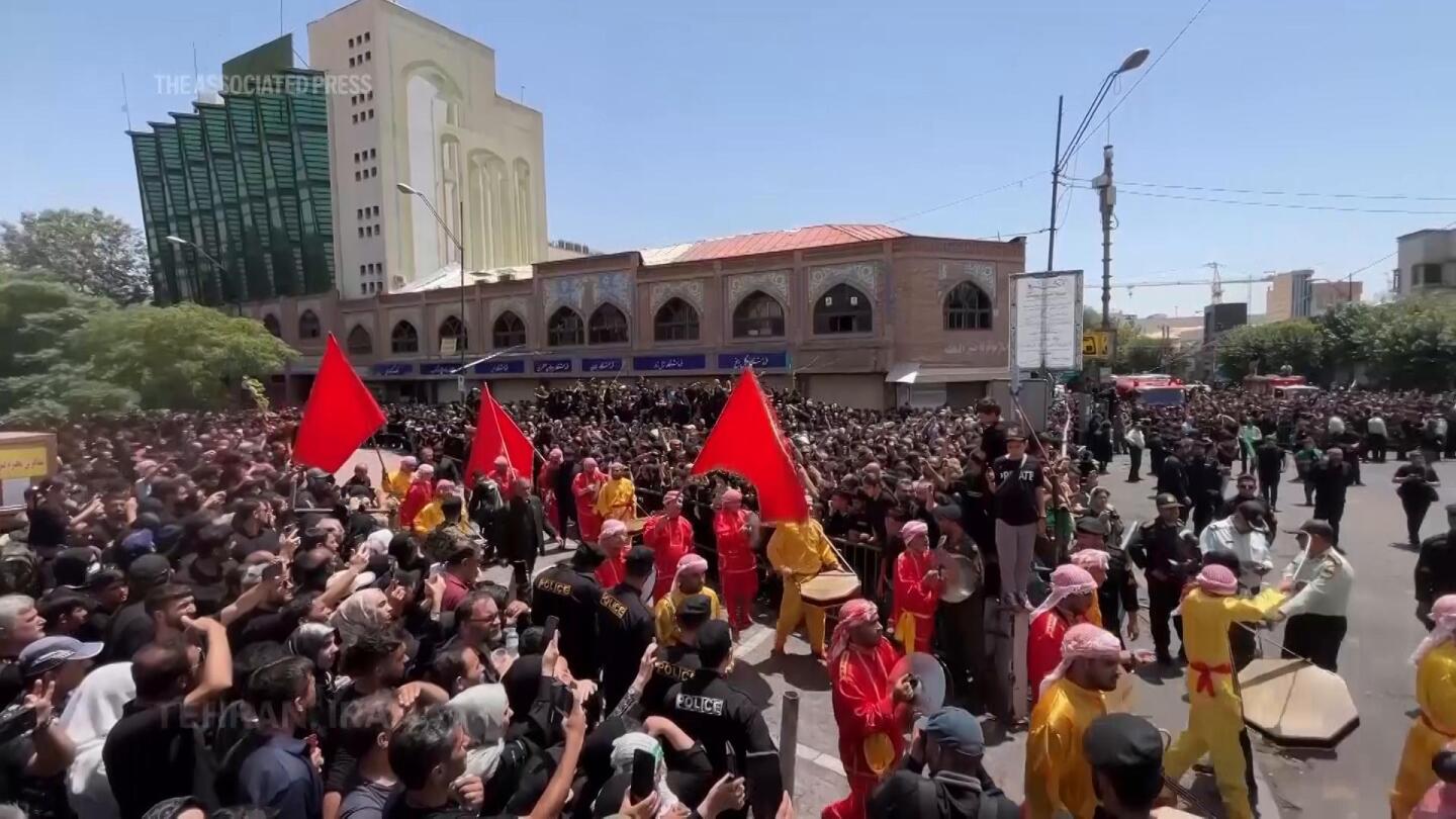 Shiite Muslims in Iran commemorate 7th century martyrdom of Prophet Muhammad’s grandson | AP News