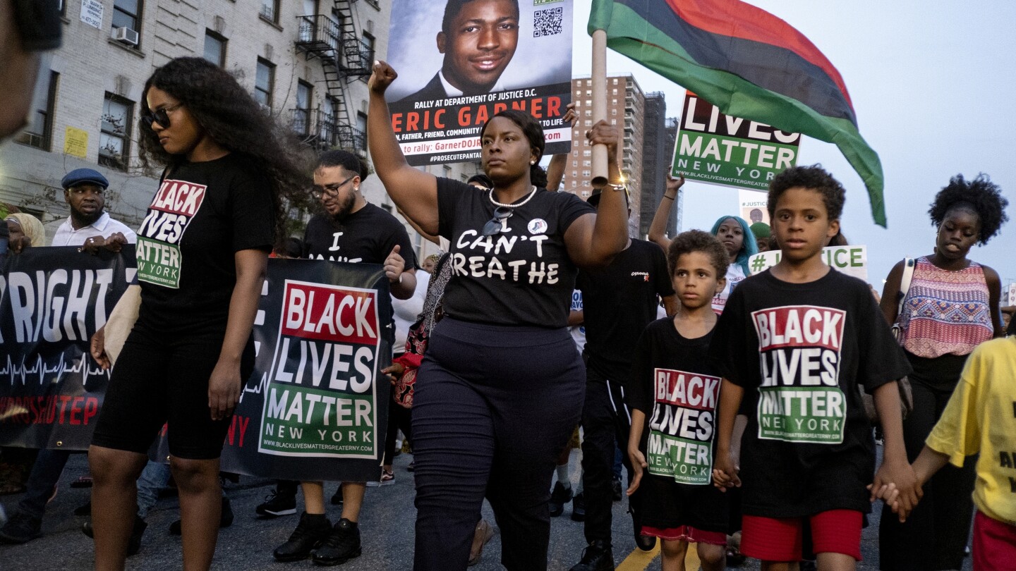 ‘I can’t breathe’: Eric Garner remembered on the 10th anniversary of his chokehold death