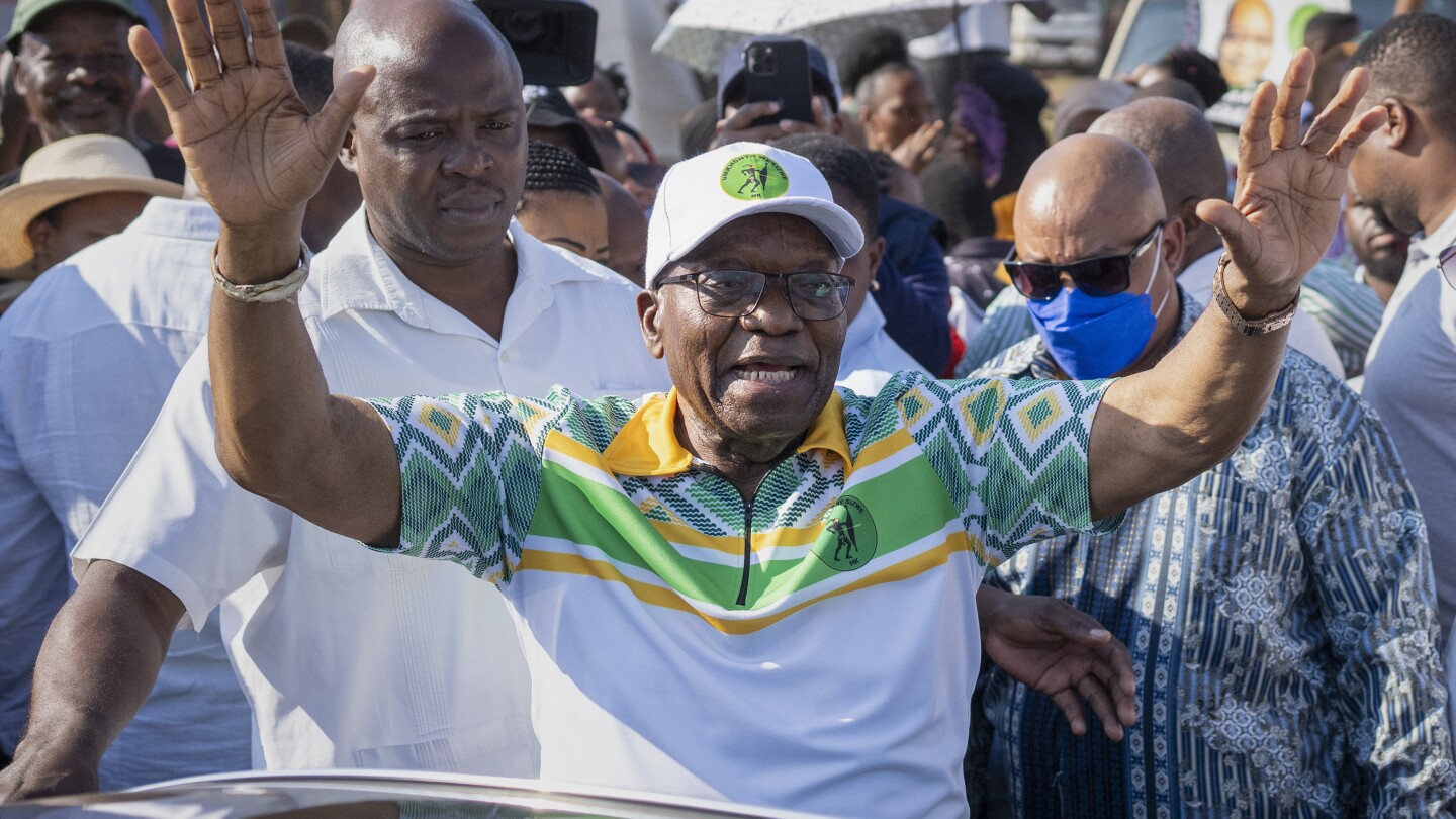 Former South African President Zuma faces expulsion from ANC after joining a rival party