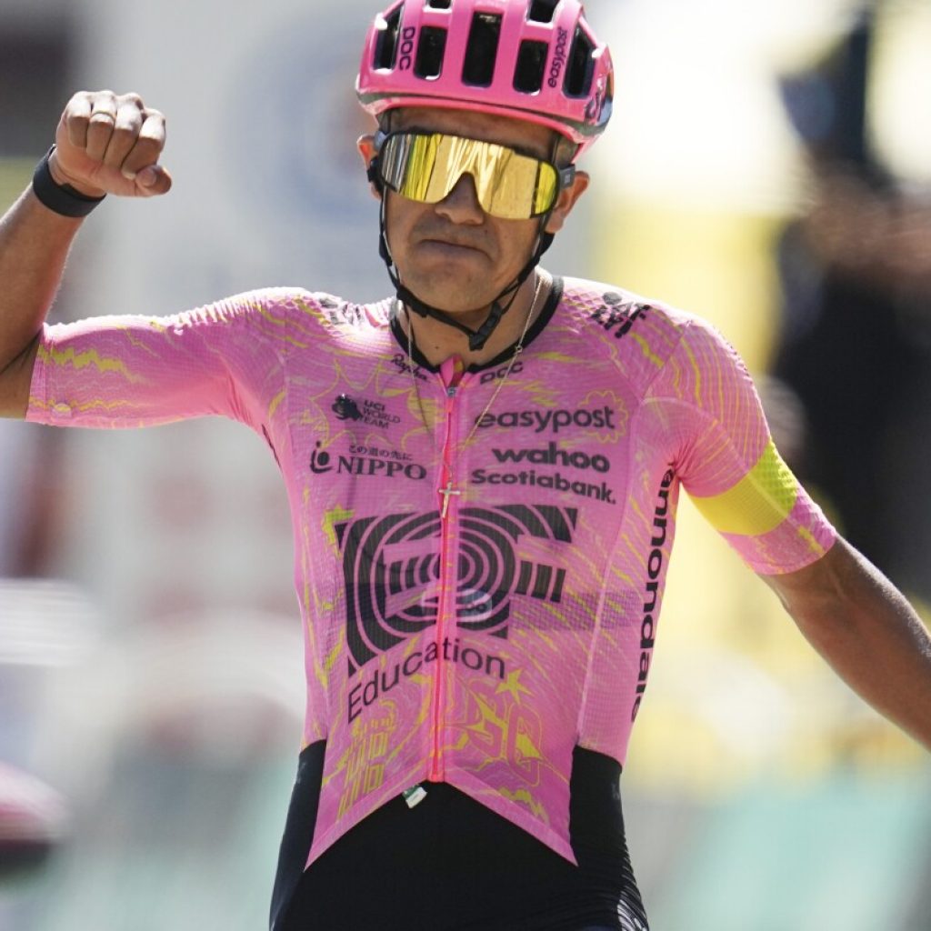 Carapaz earns his first Tour de France stage win