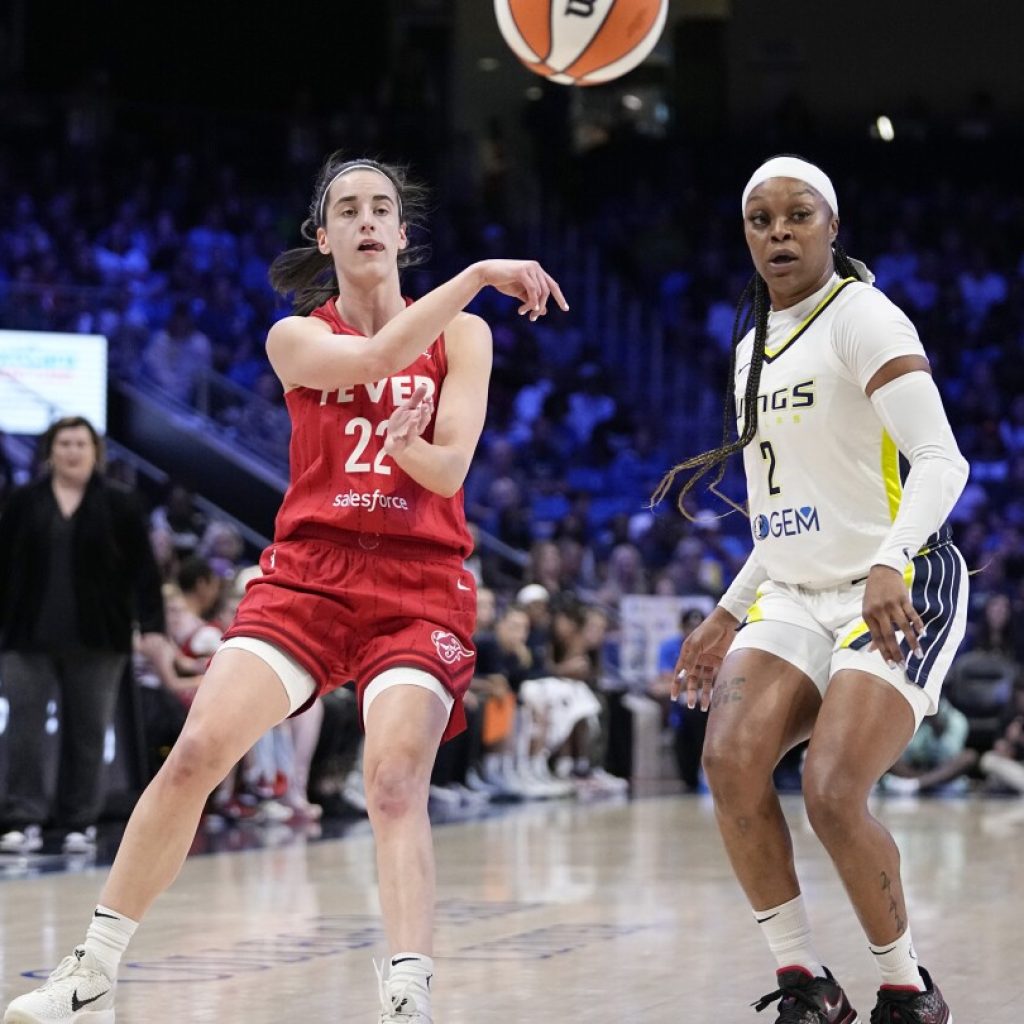 Caitlin Clark breaks WNBA’s game assist record with 19 in Fever’s loss to Wings