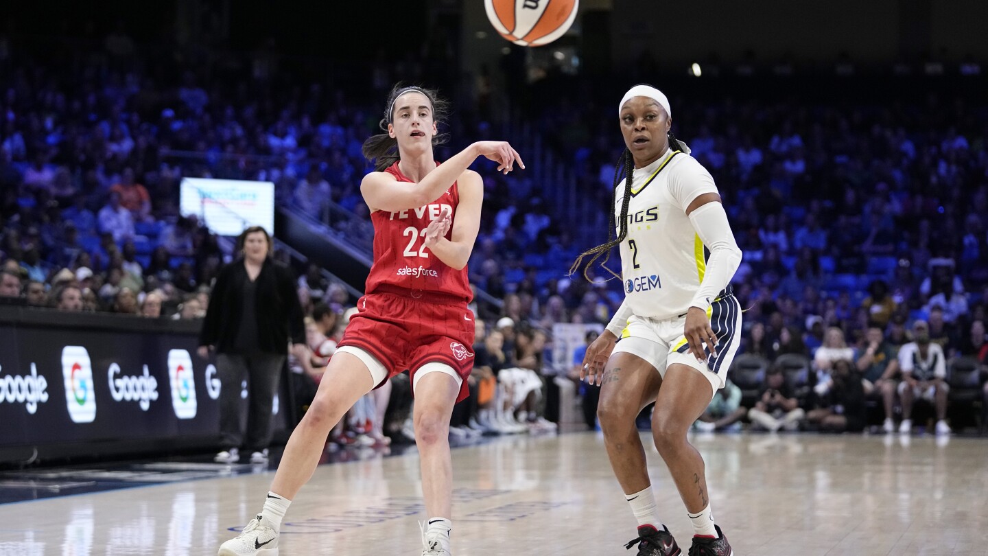 Caitlin Clark breaks WNBA’s game assist record with 19 in Fever’s loss to Wings