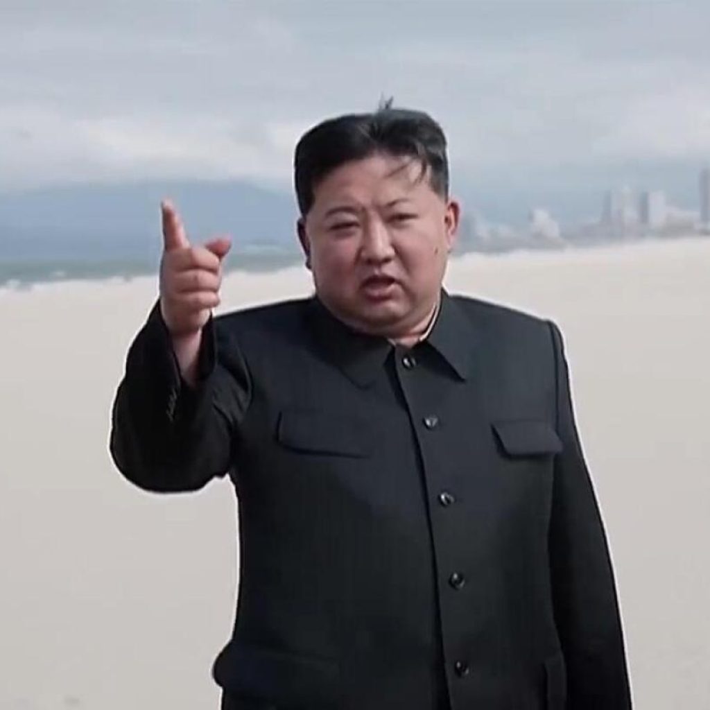 North Korean leader visits new beach resort, but no tourists yet | AP News