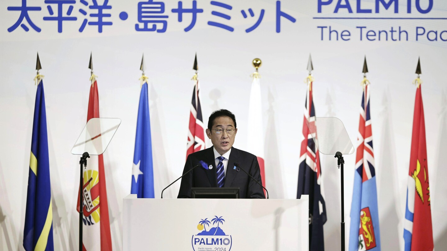 Japan hosts Pacific Island leaders summit to firm cooperation amid growing China influence in region