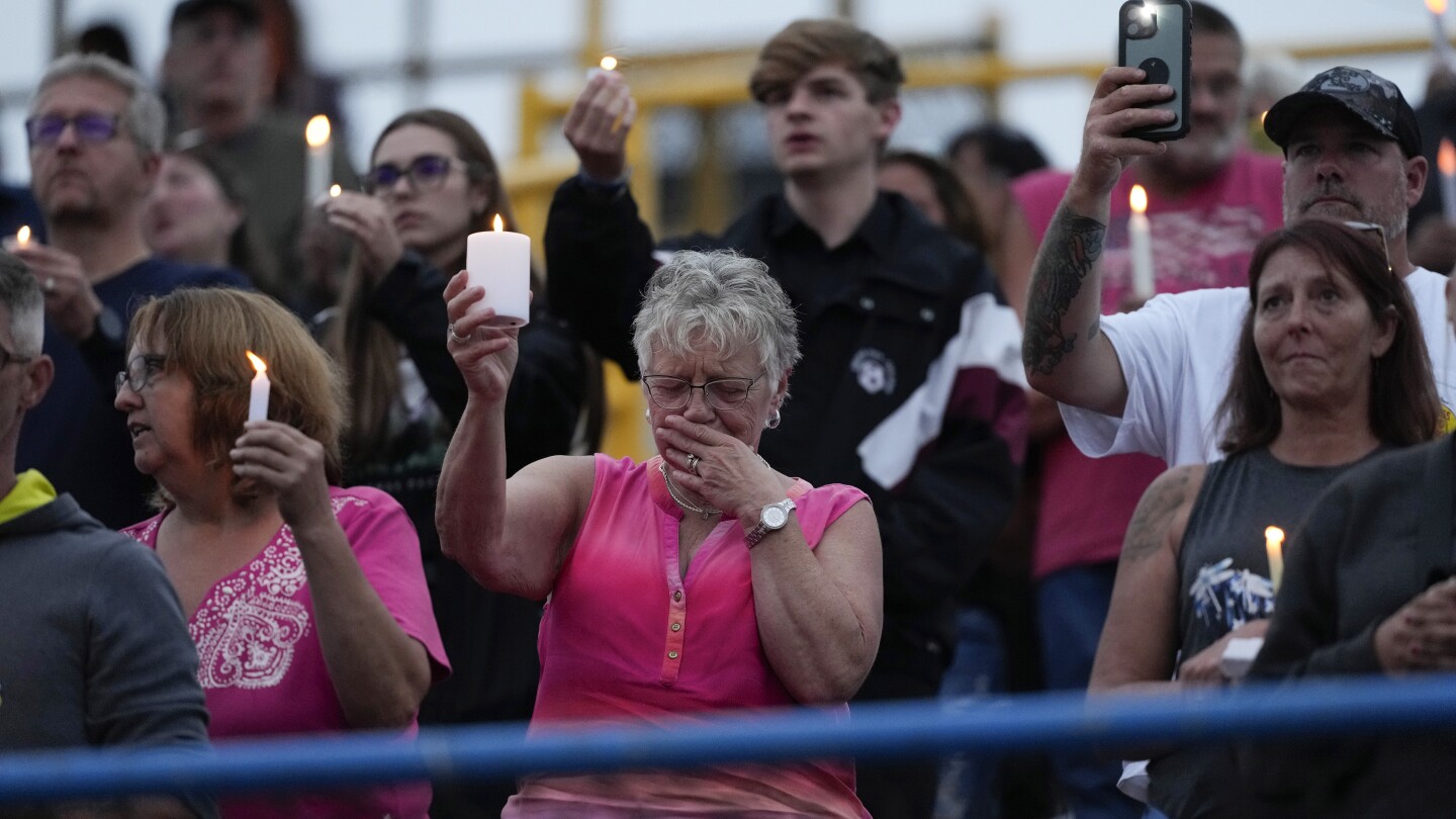 Hundreds attend vigil for man killed at Trump rally in Pennsylvania before visitation Thursday