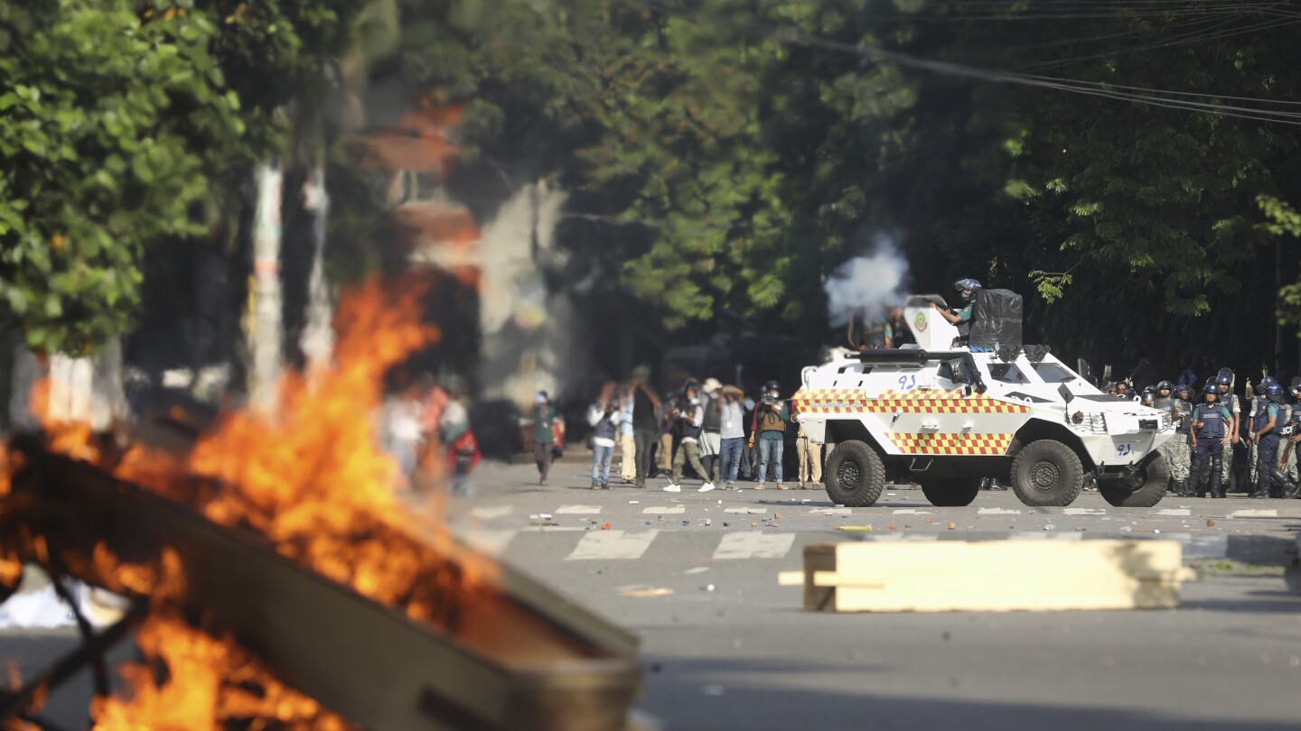 Student protesters vow ‘complete shutdown’ in Bangladesh after days of violent protest