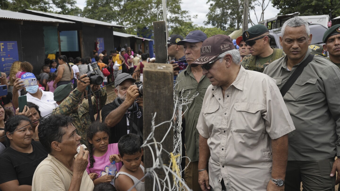 Panama president says repatriation of migrants crossing the Darien Gap will be voluntary