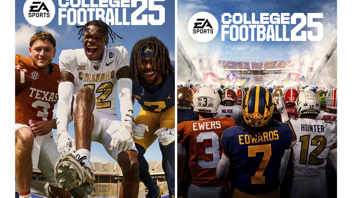 EA Sports College Football 25, among most anticipated sports video games in history, hits the market