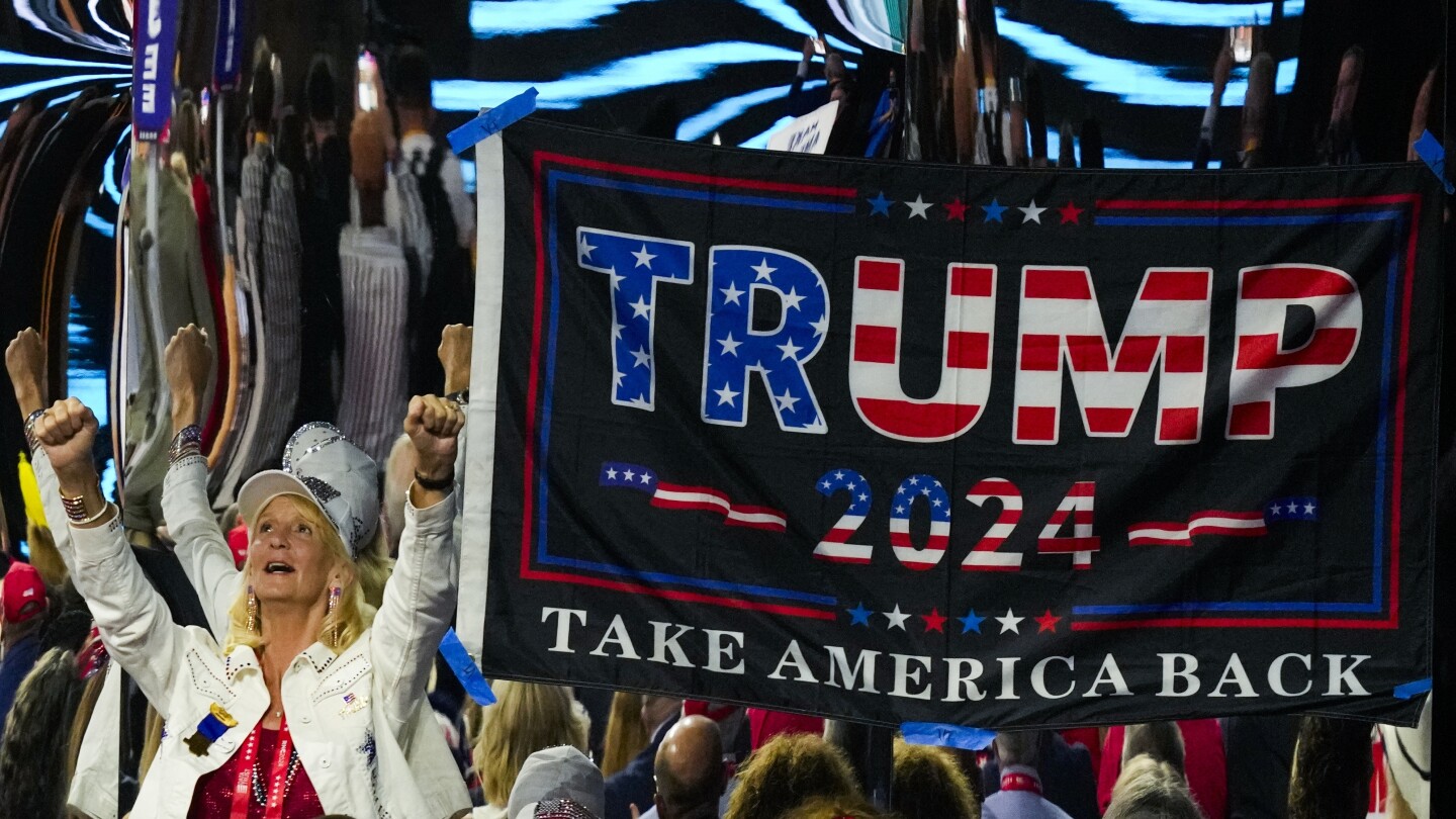 Republicans emerge from their convention thrilled with Trump and talking about a blowout victory