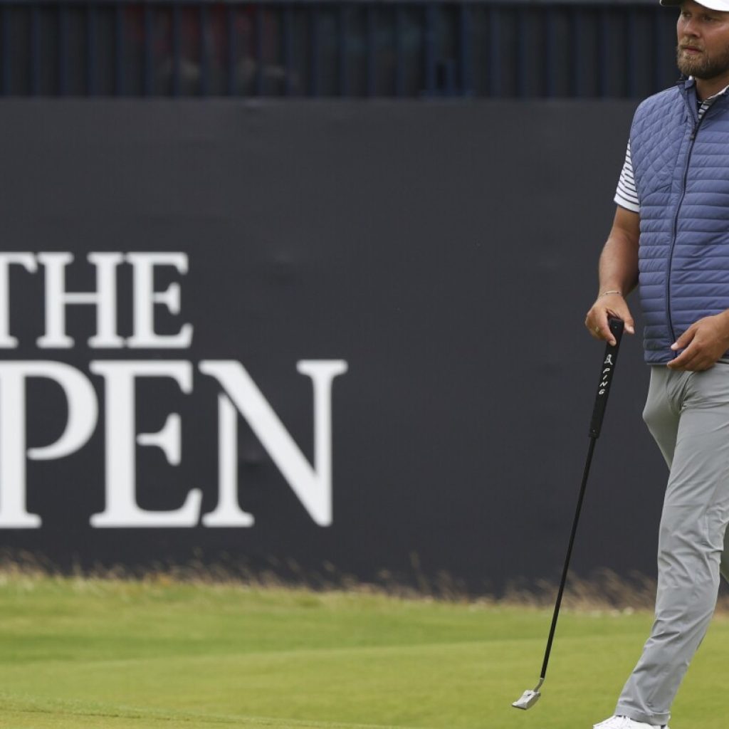 Dan Brown making a name for himself at British Open as a leader at Royal Troon