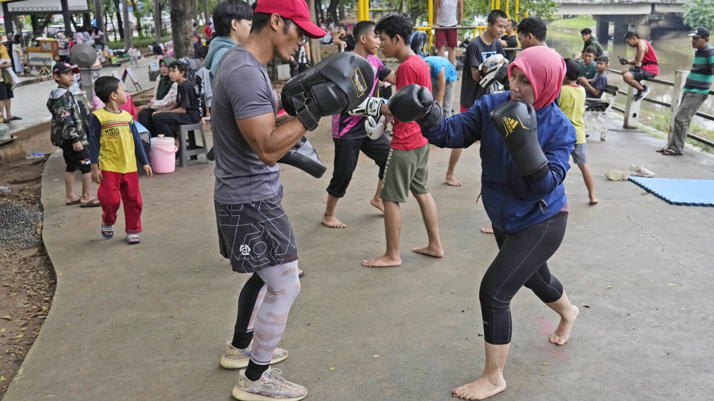 Indonesian women assert themselves with martial arts as gender-based violence remains a challenge