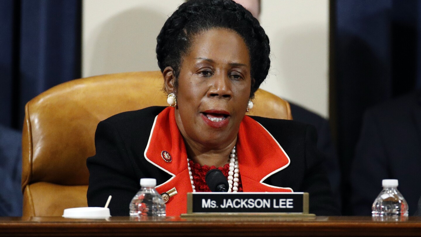 Biden praises longtime US Rep Sheila Jackson Lee of Texas, who died of cancer