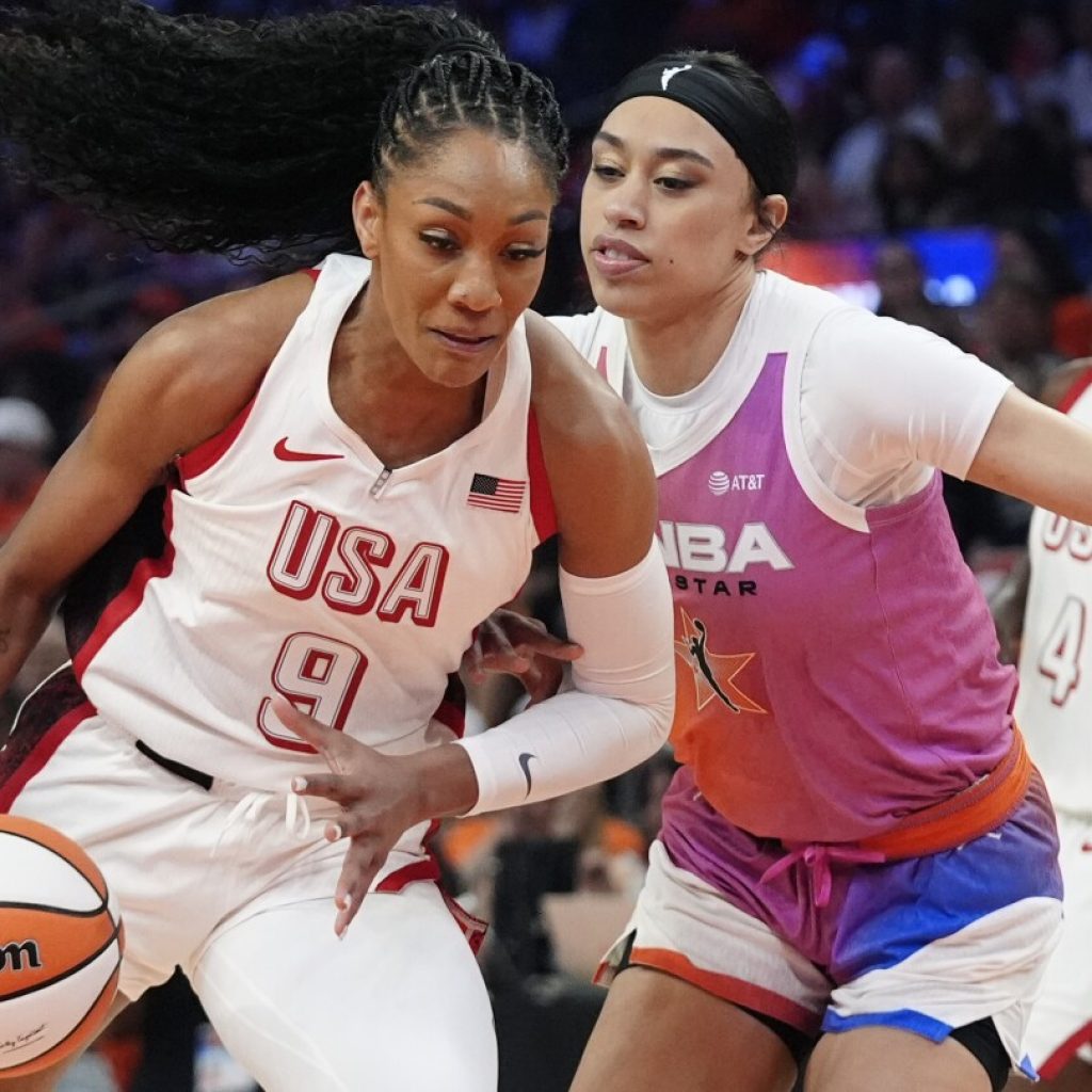 Arike Ogunbowale and Caitlin Clark lead WNBA All-Stars to 117-109 win over U.S. Olympic team