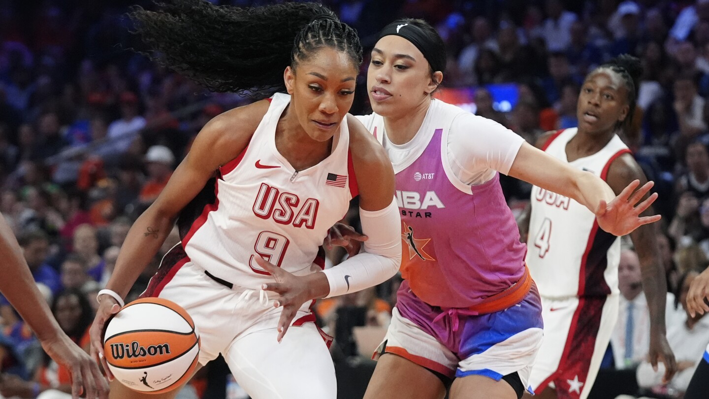 Arike Ogunbowale and Caitlin Clark lead WNBA All-Stars to 117-109 win over U.S. Olympic team