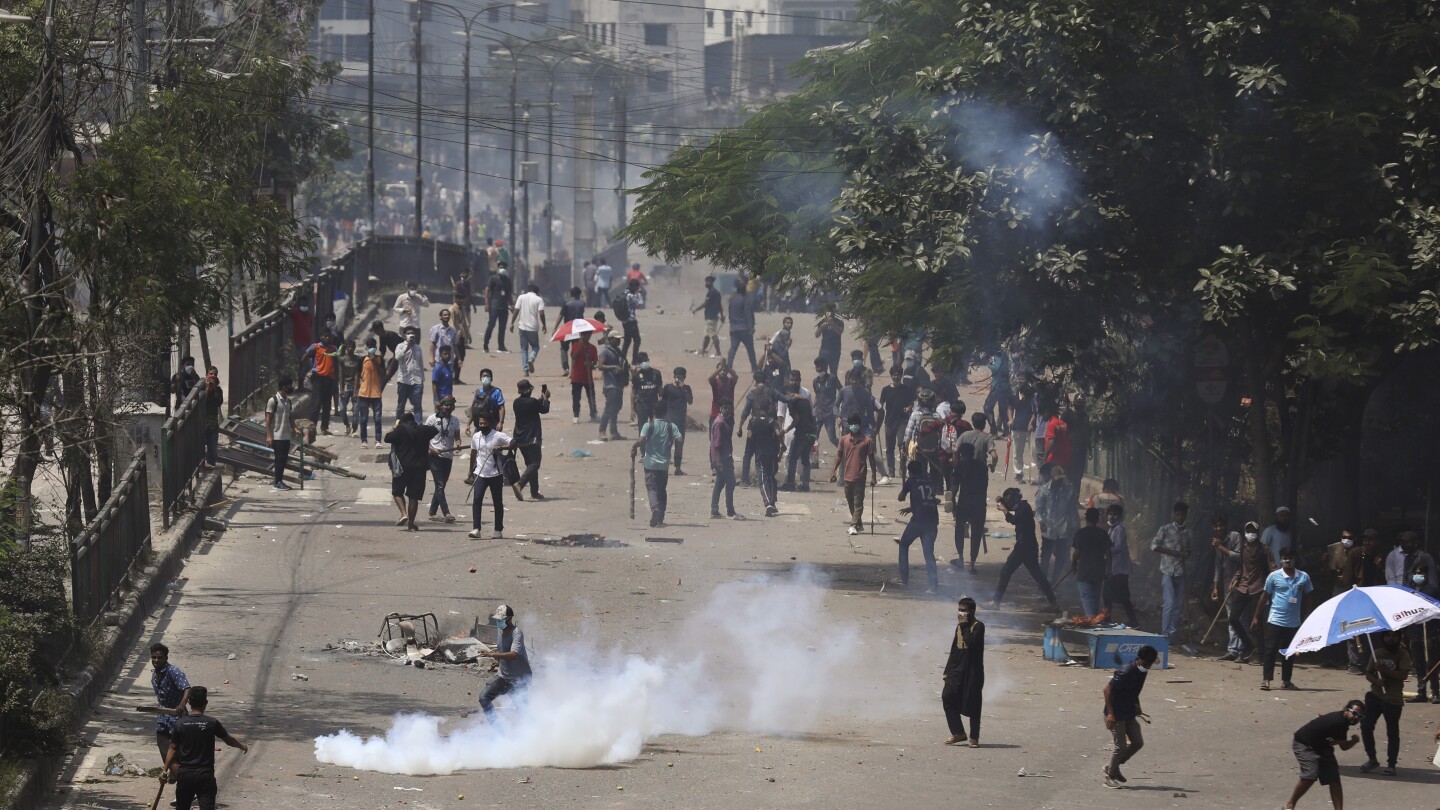 Curfew extended in Bangladesh as top court is set to rule on job quotas that sparked deadly unrest