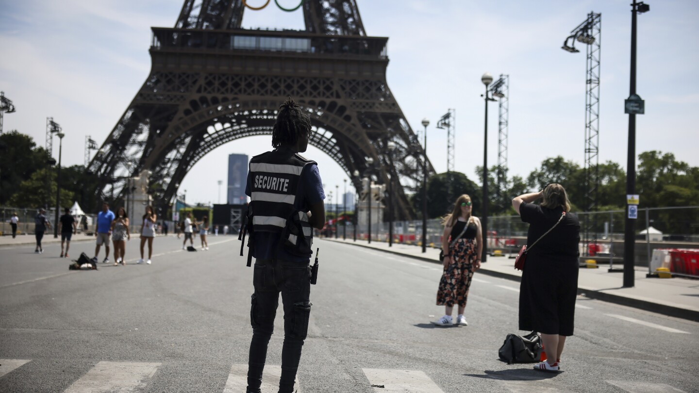 With AI, jets and police squadrons, Paris is securing the Olympics — and worrying critics