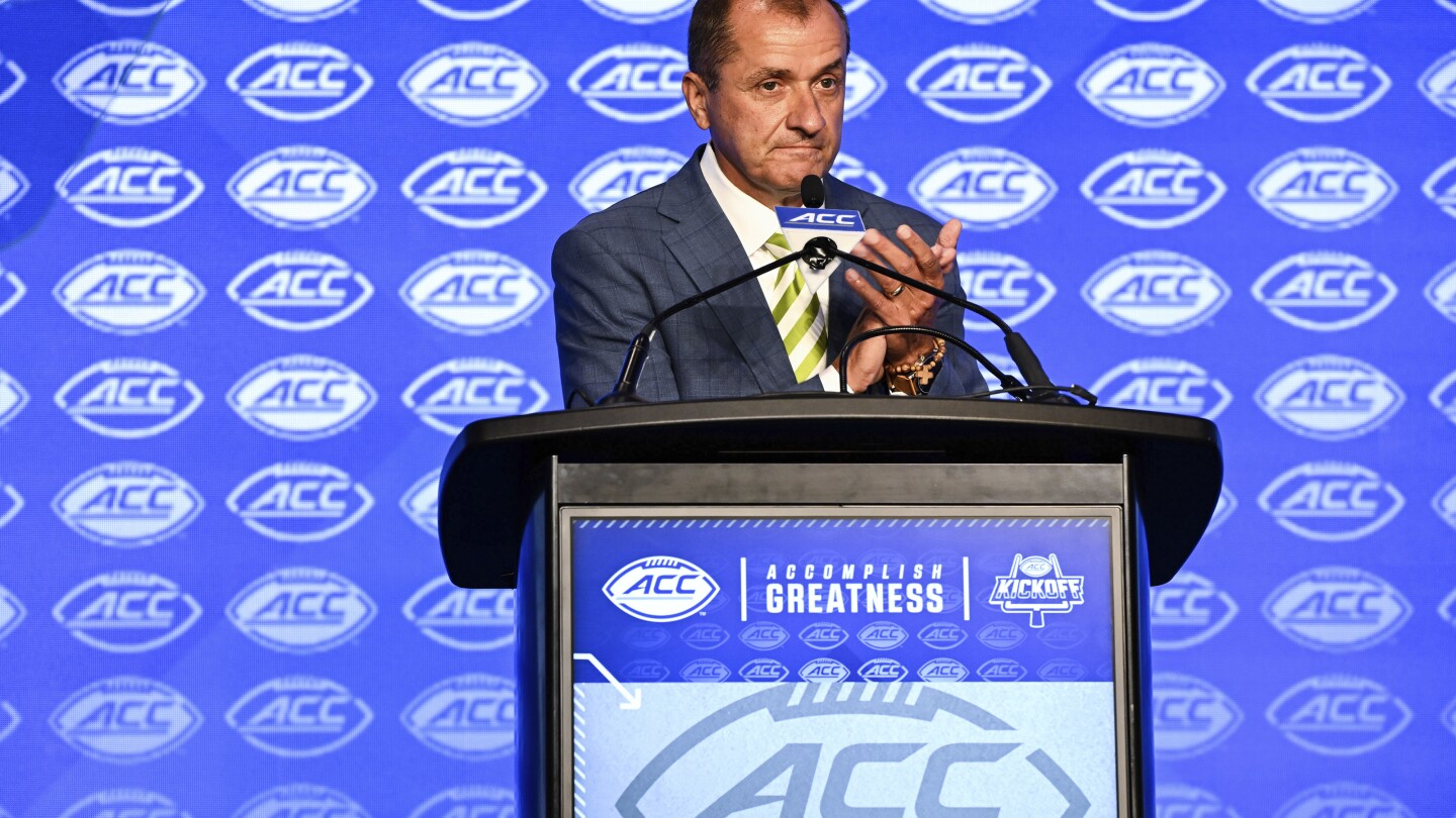 ACC commissioner promises to fight ‘for as long as it takes’ amid legal battles with Clemson, FSU