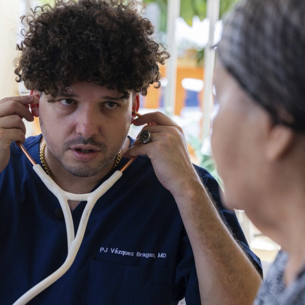 As doctors in Puerto Rico leave in droves, a rapper tries to fill in the gaps